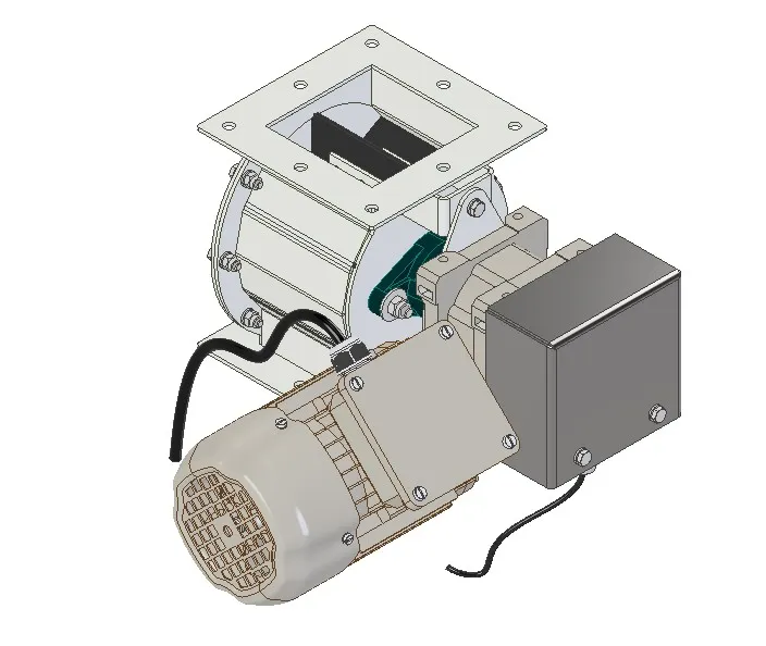 Forgócellás adagoló N100